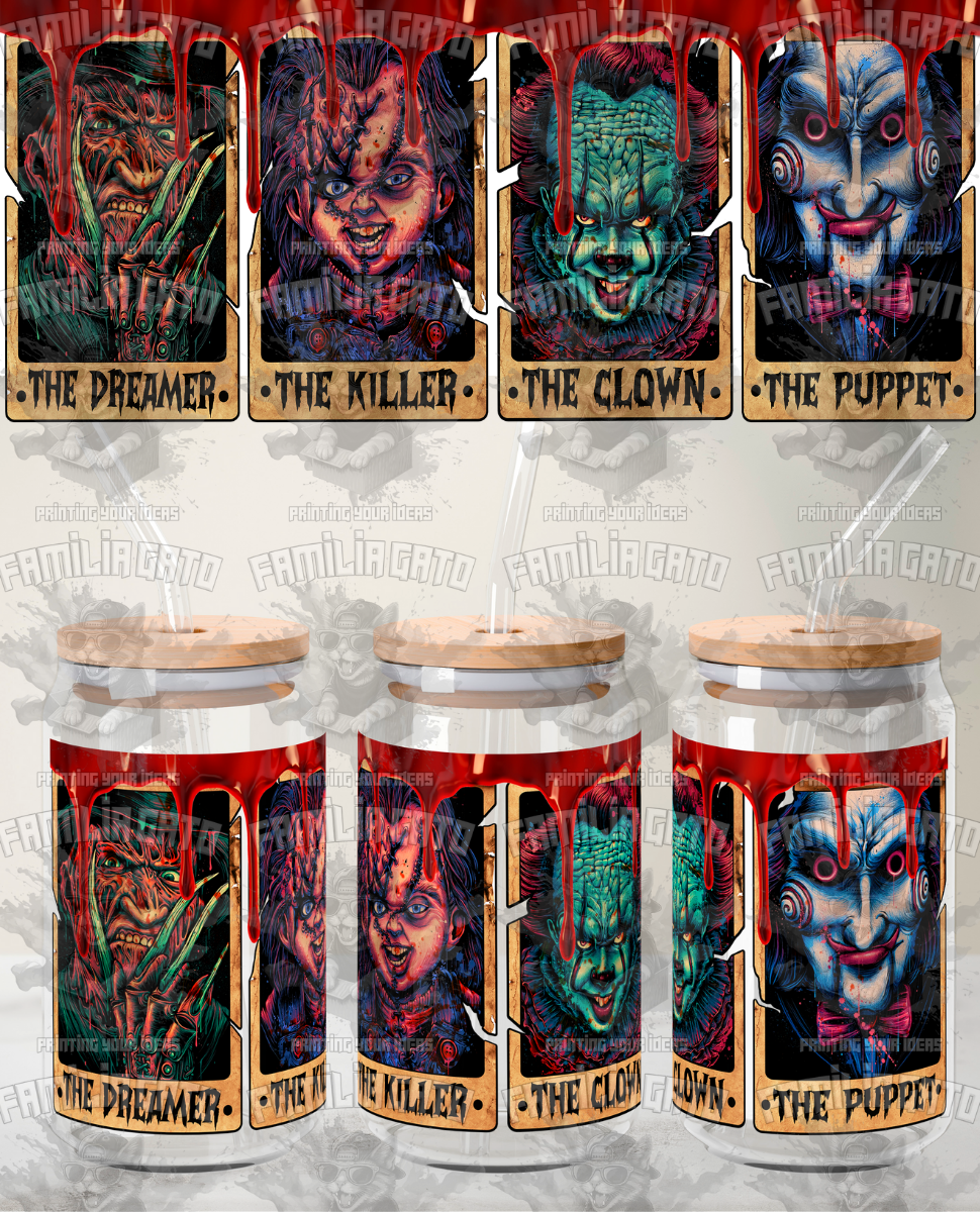 Glass Can Horror Movie #60 UVDTF