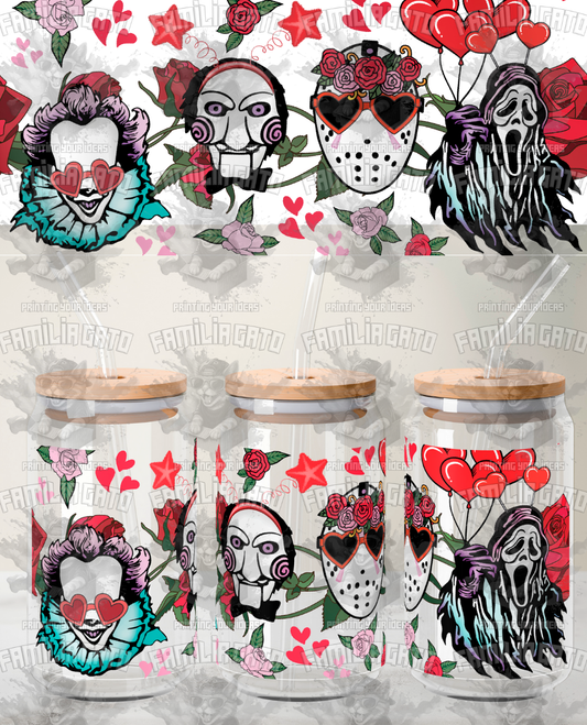 Glass Can Horror Movie #61 UVDTF Wrap