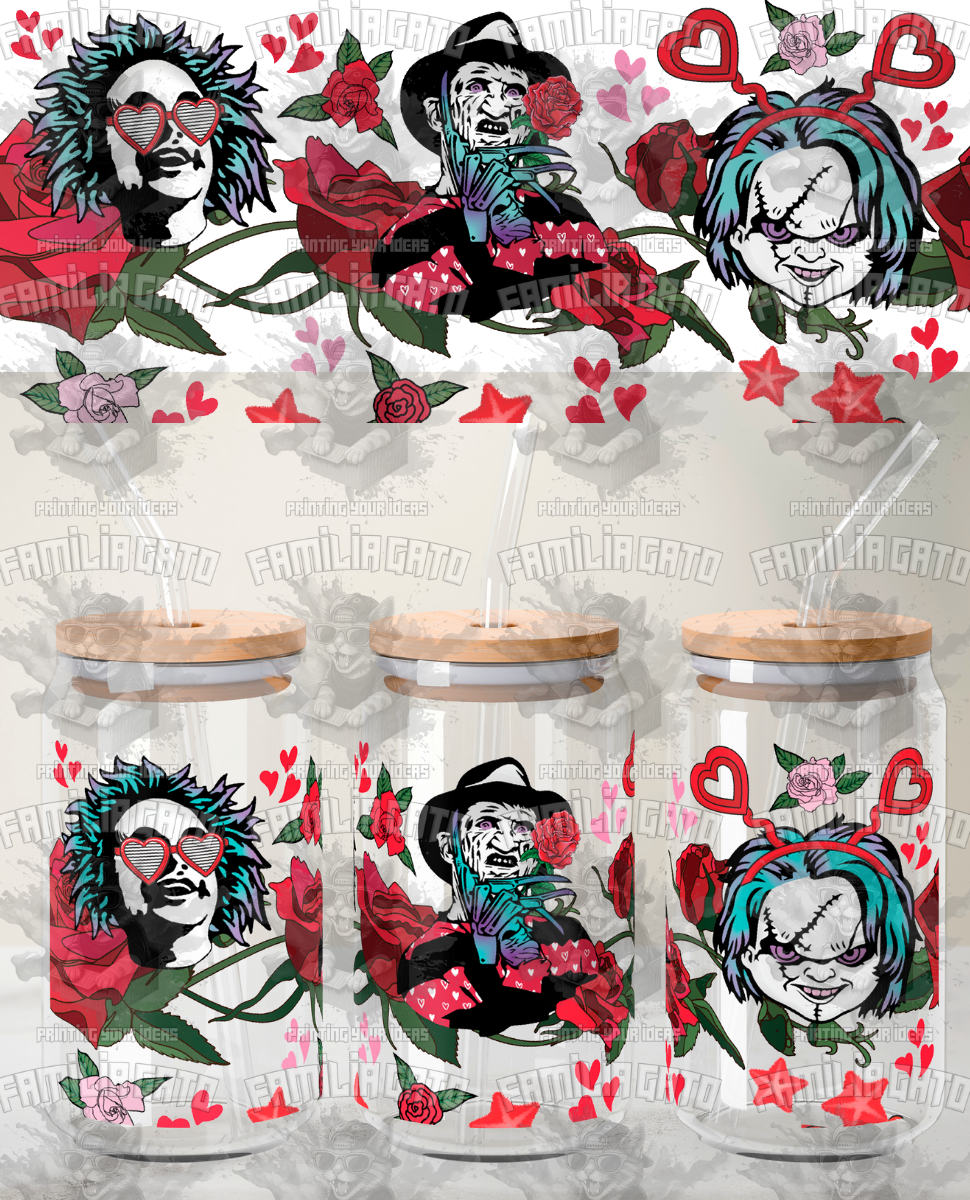 Glass Can Horror Movie #64 UVDTF