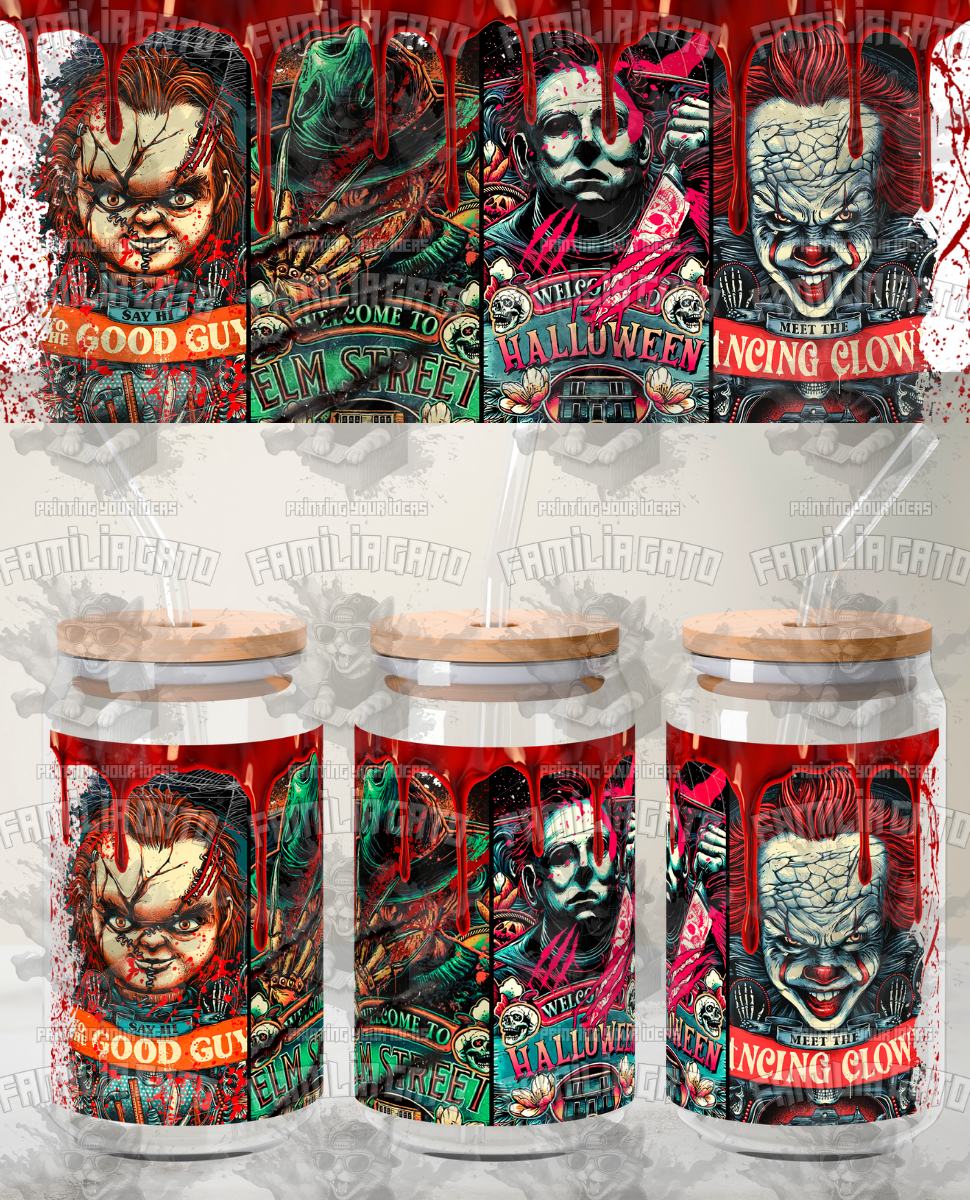 Glass Can Horror Movie #65 UVDTF