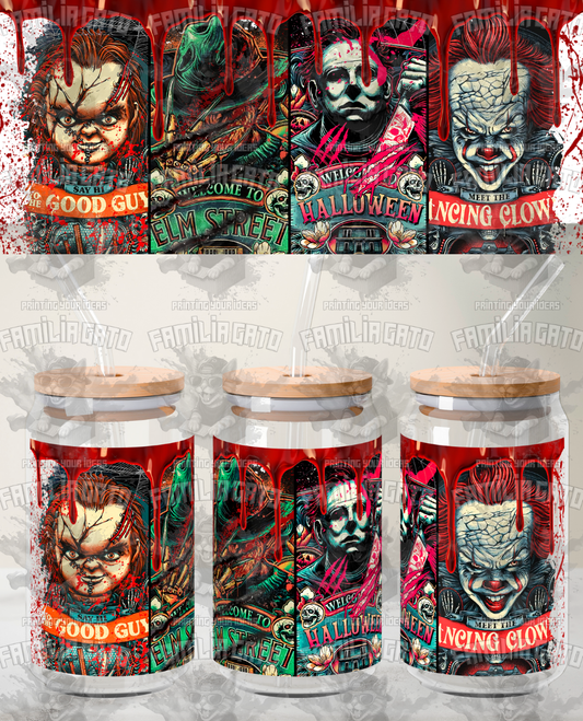 Glass Can Horror Movie #65 UVDTF