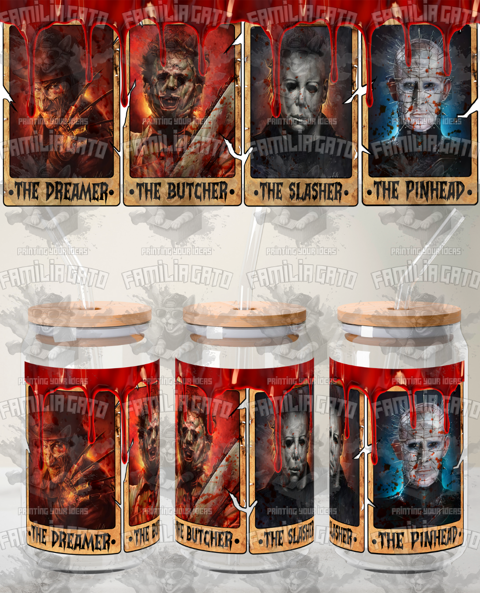 Glass Can Horror Movie #66 UVDTF