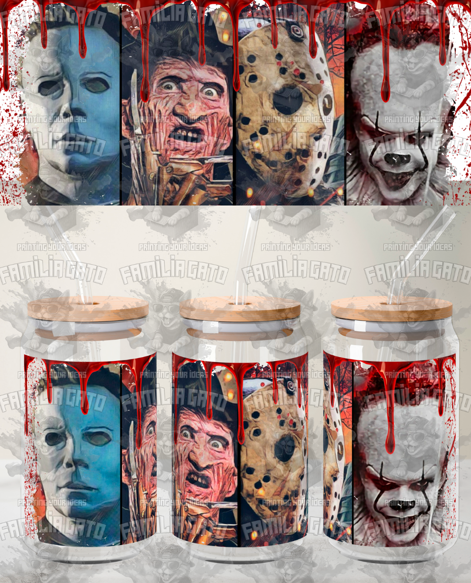 Glass Can Horror Movie #68 UVDTF
