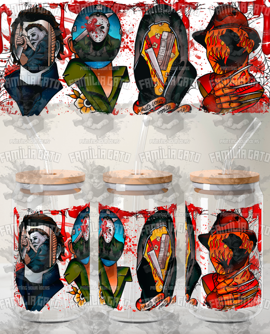 Glass Can Horror Movie #73 UVDTF
