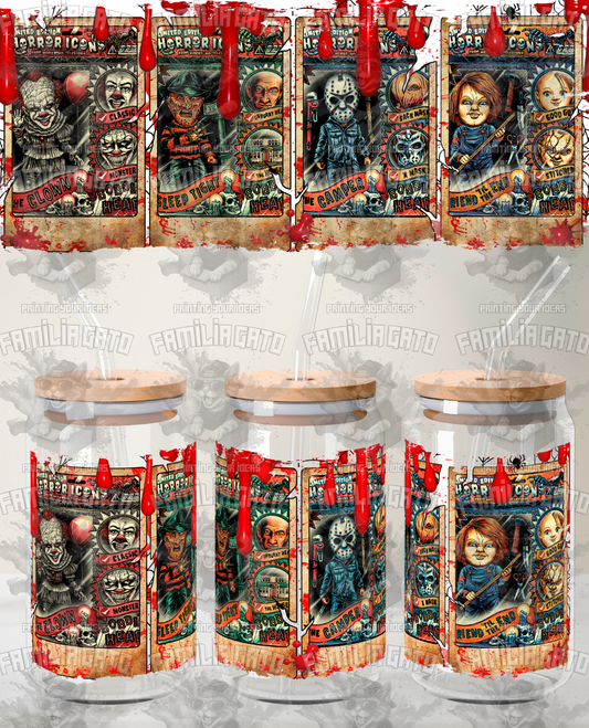 Glass Can Horror Movie #75 UVDTF