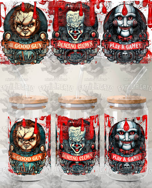 Glass Can Horror Movie #77 UVDTF