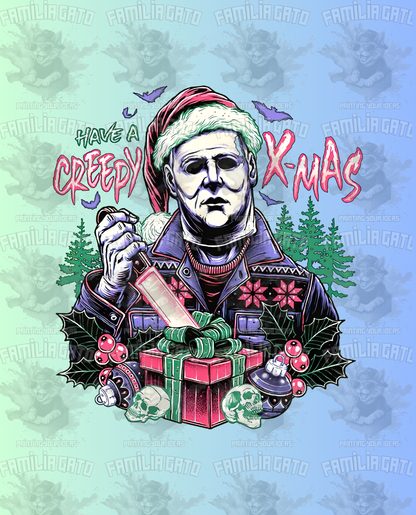 Have a Creepy Xmas #1 DTF Transfer