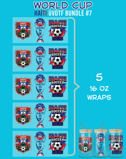 World Cup UVDTF Bundles - 16 Oz Libbey Glass Can Wraps