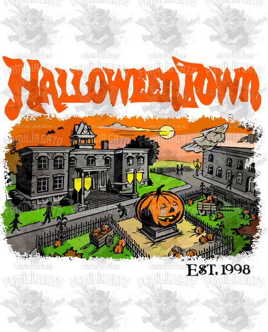 Halloween Town DTF Transfer