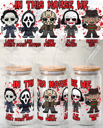 Halloween Horror Characters #26 UVDTF Wrap