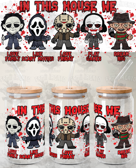 Halloween Horror Characters #26 UVDTF Wrap