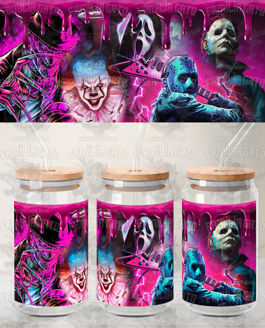 Halloween Horror Characters #54 UVDTF Wrap
