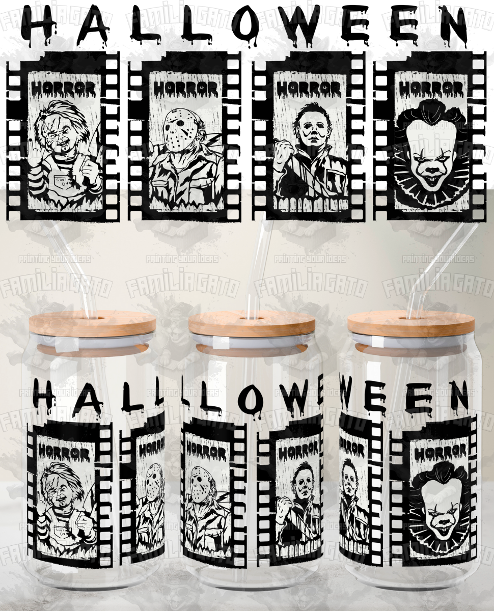 Halloween Horror Characters #59 UVDTF Wrap