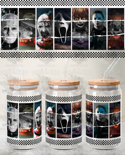 Halloween Horror Characters #62 UVDTF Wrap
