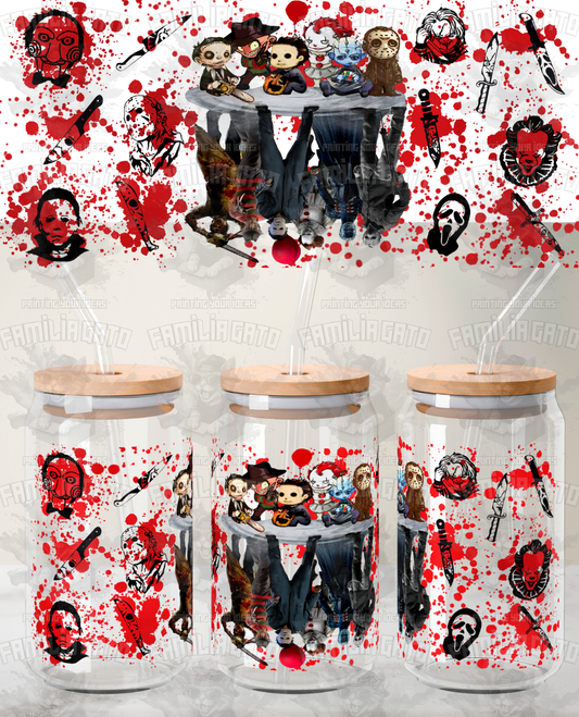 Halloween Horror Characters #63 UVDTF Wrap