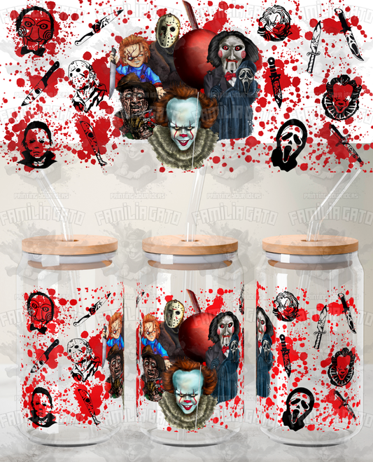 Halloween Horror Characters #64 UVDTF Wrap
