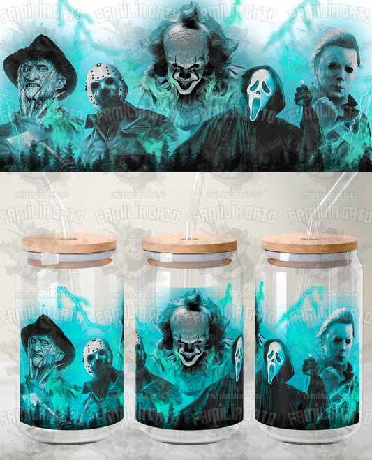 Halloween Horror Characters #68 UVDTF Wrap