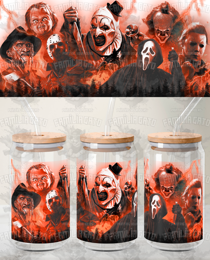 Halloween Horror Characters #70 UVDTF Wrap