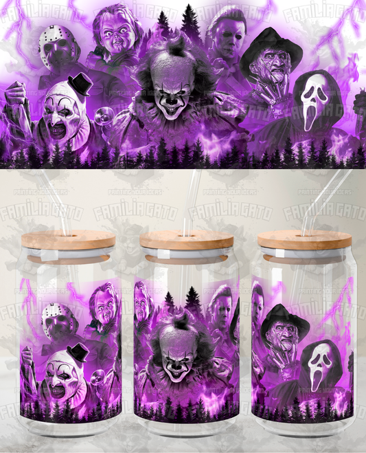 Halloween Horror Characters #71 UVDTF Wrap