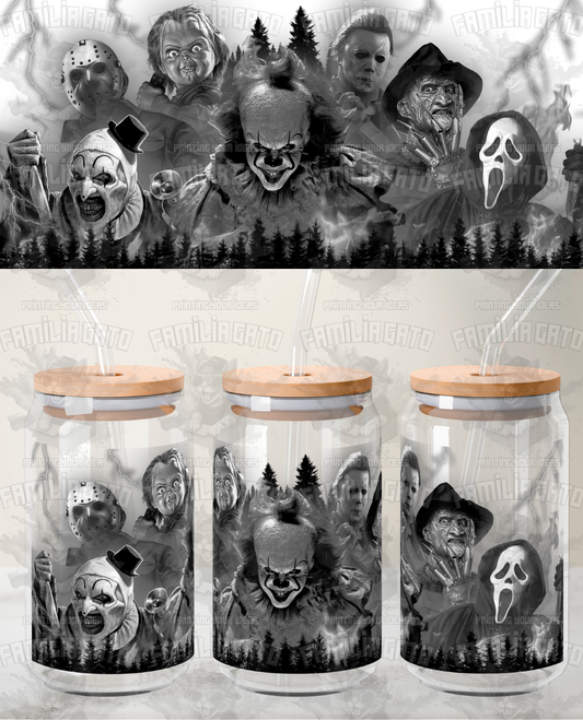 Halloween Horror Characters #72 UVDTF Wrap