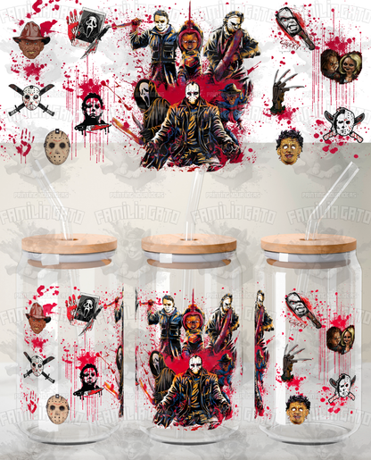 Halloween Horror Characters #73 UVDTF Wrap
