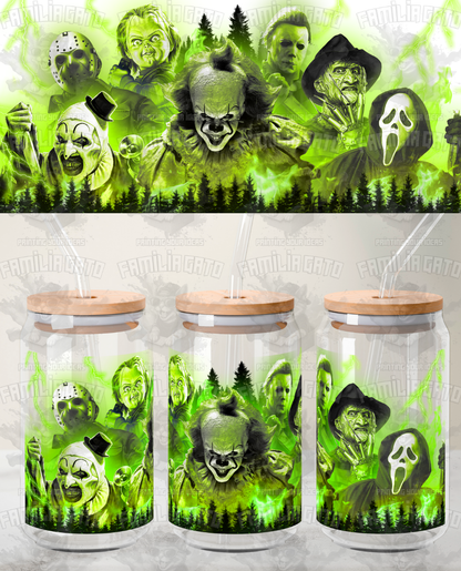Halloween Horror Characters #74 UVDTF Wrap