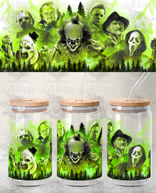 Halloween Horror Characters #74 UVDTF Wrap