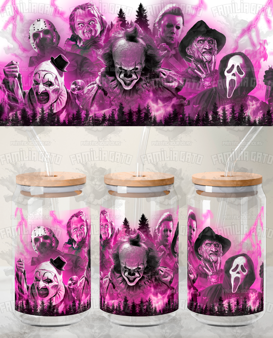 Halloween Horror Characters #75 UVDTF Wrap