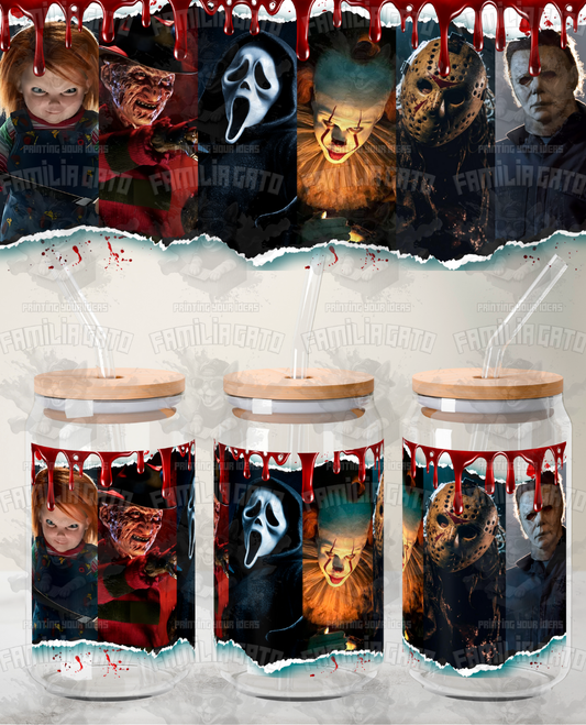 Halloween Horror Characters #80 UVDTF Wrap