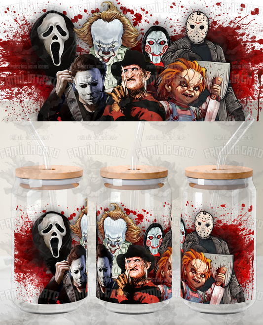 Halloween Horror Characters #82 UVDTF Wrap