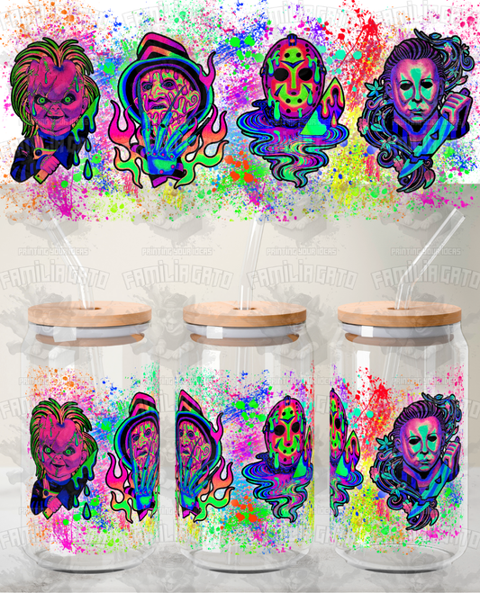 Halloween Horror Characters #84 UVDTF Wrap