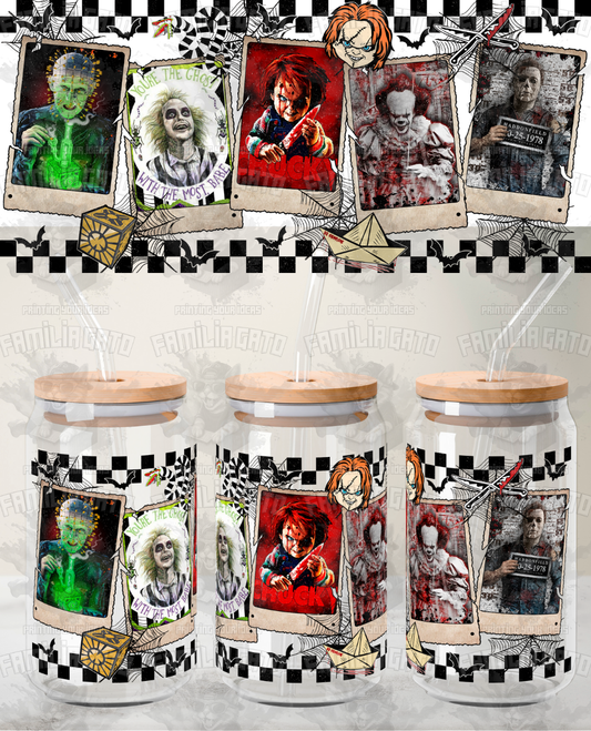 Halloween Horror Characters #90 UVDTF Wrap