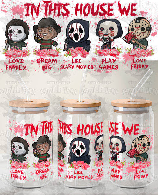 Halloween Horror Characters #92 UVDTF Wrap