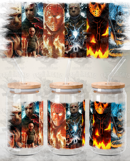 Halloween Horror Characters #97 UVDTF Wrap