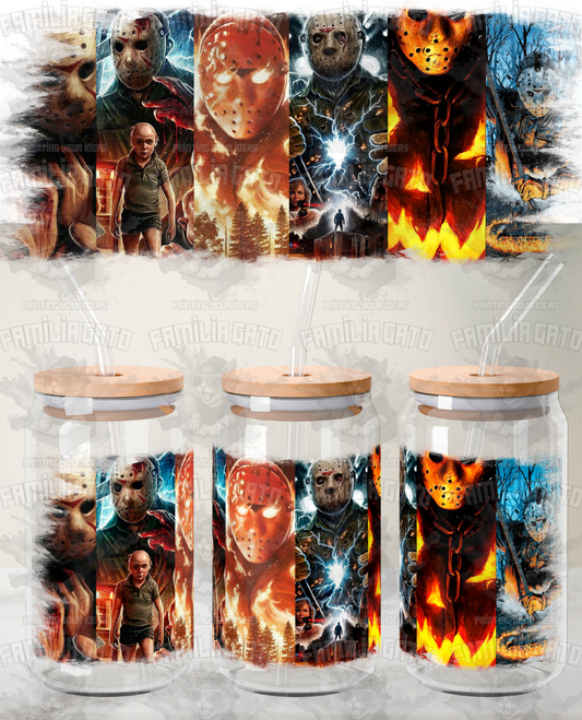 Halloween Horror Characters #97 UVDTF Wrap