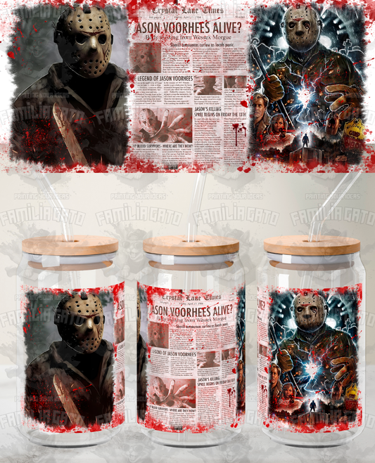 Halloween Horror Characters #98 UVDTF Wrap