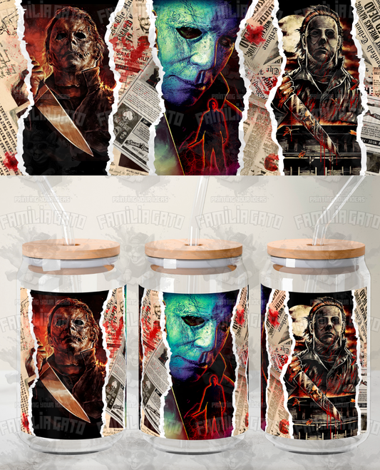 Halloween Horror Characters #99 UVDTF Wrap