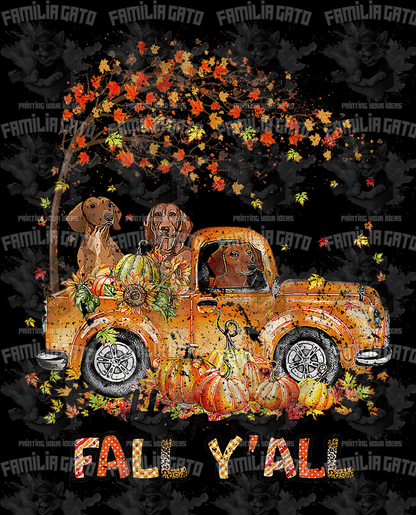 Happy Fall Y'all #2 DTF Transfer