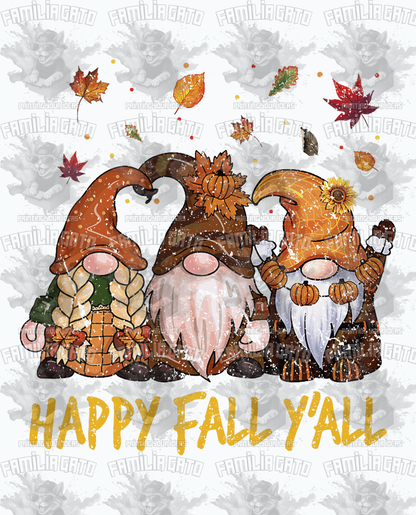 Happy Fall Y'all #5 DTF Transfer