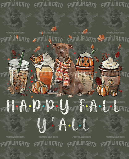 Happy Fall Y'all #7 DTF Transfer