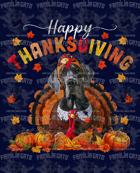 Happy Thanksgiving #2 DTF Transfer