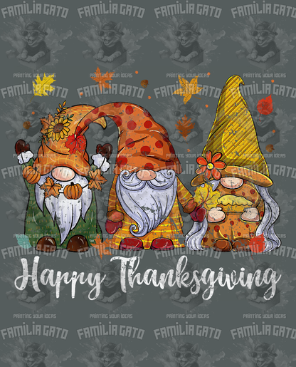 Happy Thanksgiving #4 DTF Transfer