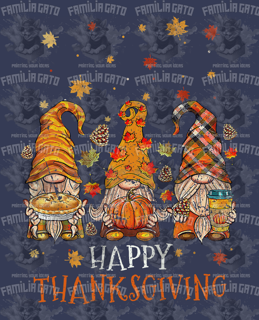Happy Thanksgiving #5 DTF Transfer
