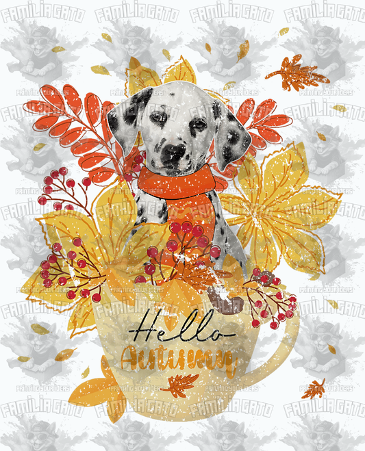 Hello Autumn DTF Transfer