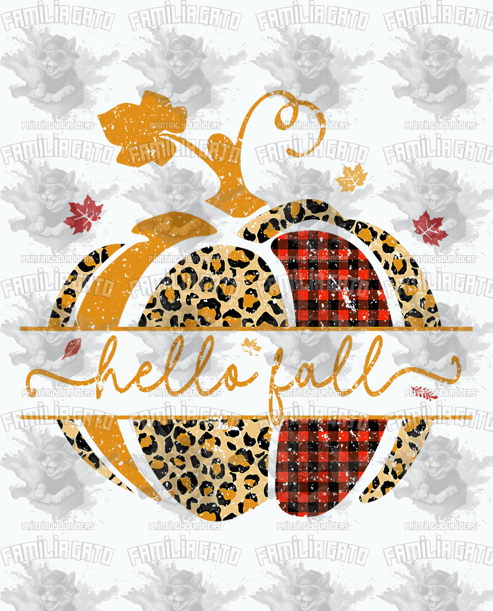Hello Fall #1 DTF Transfer