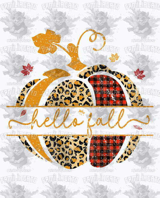Hello Fall #1 DTF Transfer