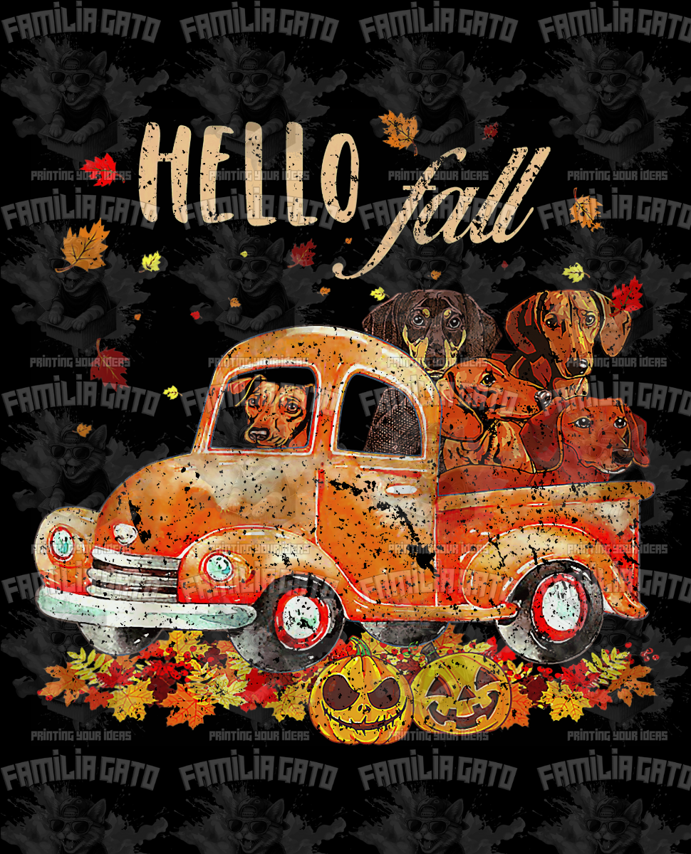 Hello Fall #2 DTF Transfer