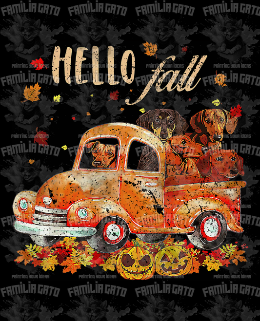 Hello Fall #2 DTF Transfer