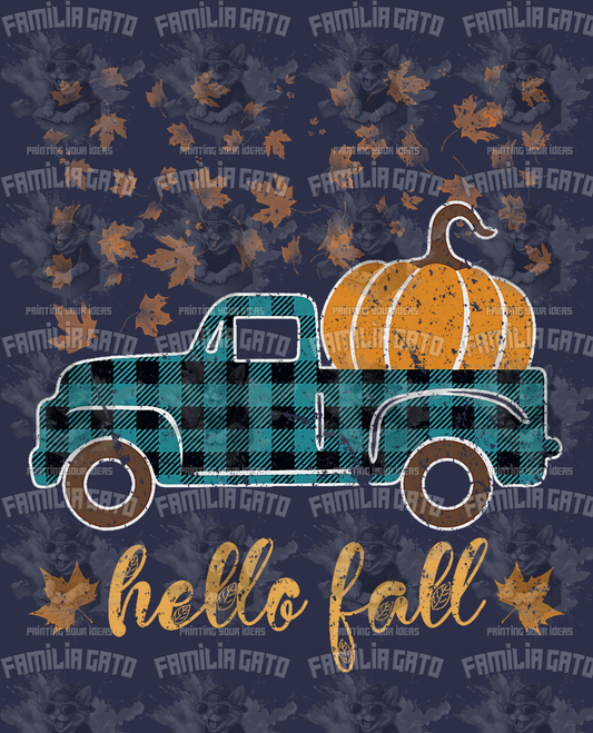 Hello Fall #4 DTF Transfer