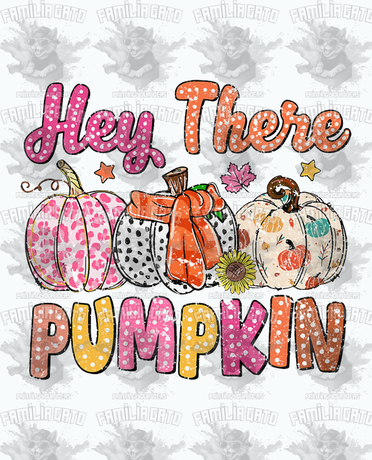 Hey There Pumpkin DTF Transfer